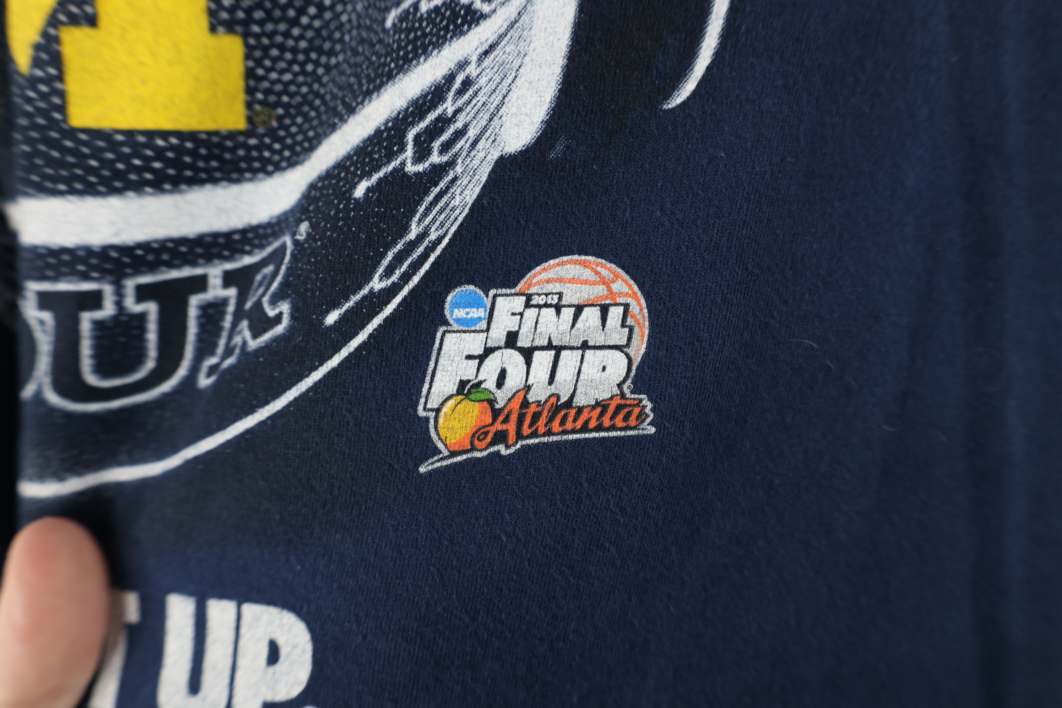 Nike Nike Final Four University of Michigan Basketball T-Shirt Size US L / EU 52-54 / 3 - 6 Thumbnail