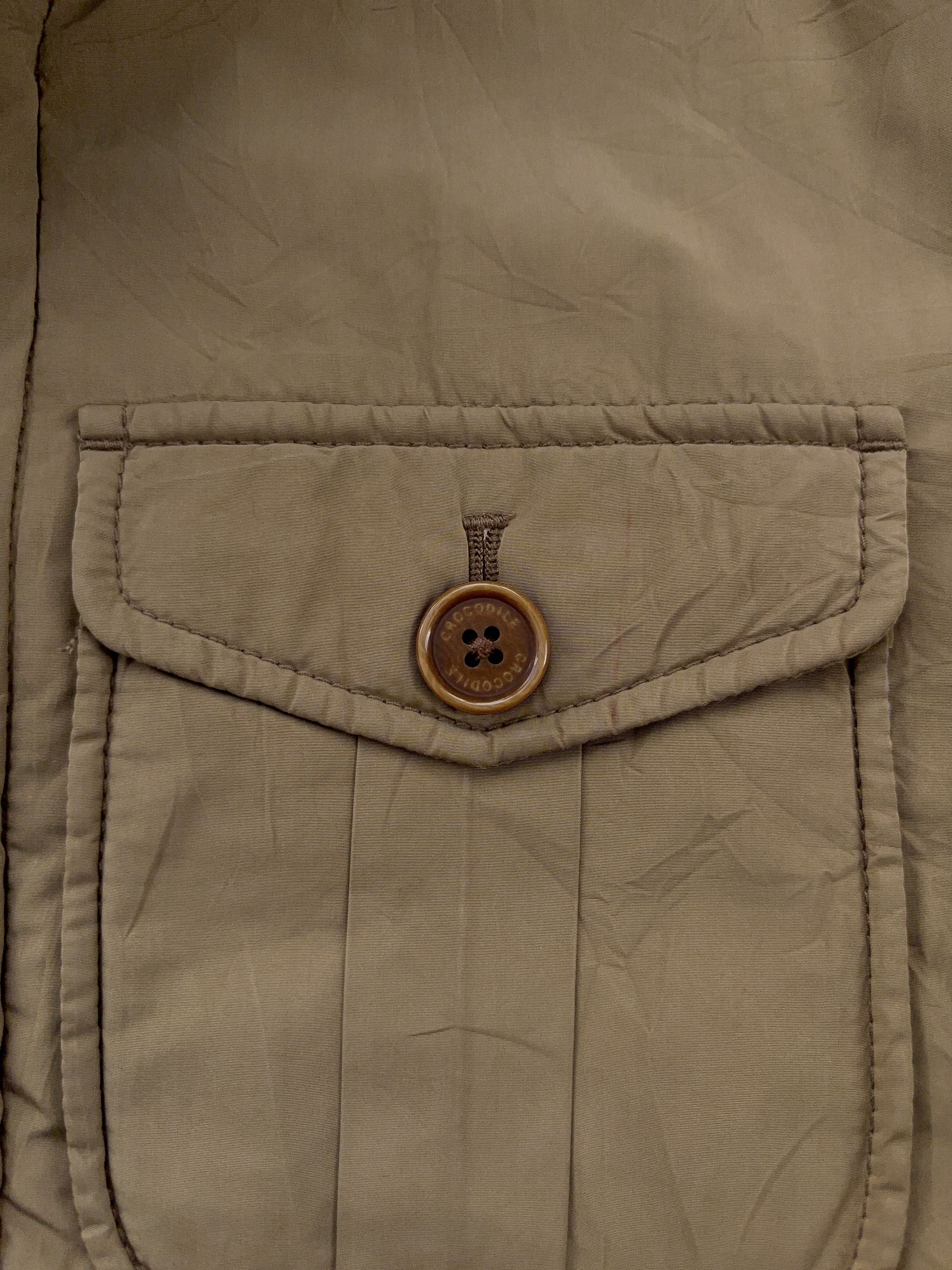 Other Crocodile Lacoste Vintage Rare Brown Parka Jacket Size US M / EU 48-50 / 2 - 7 Thumbnail