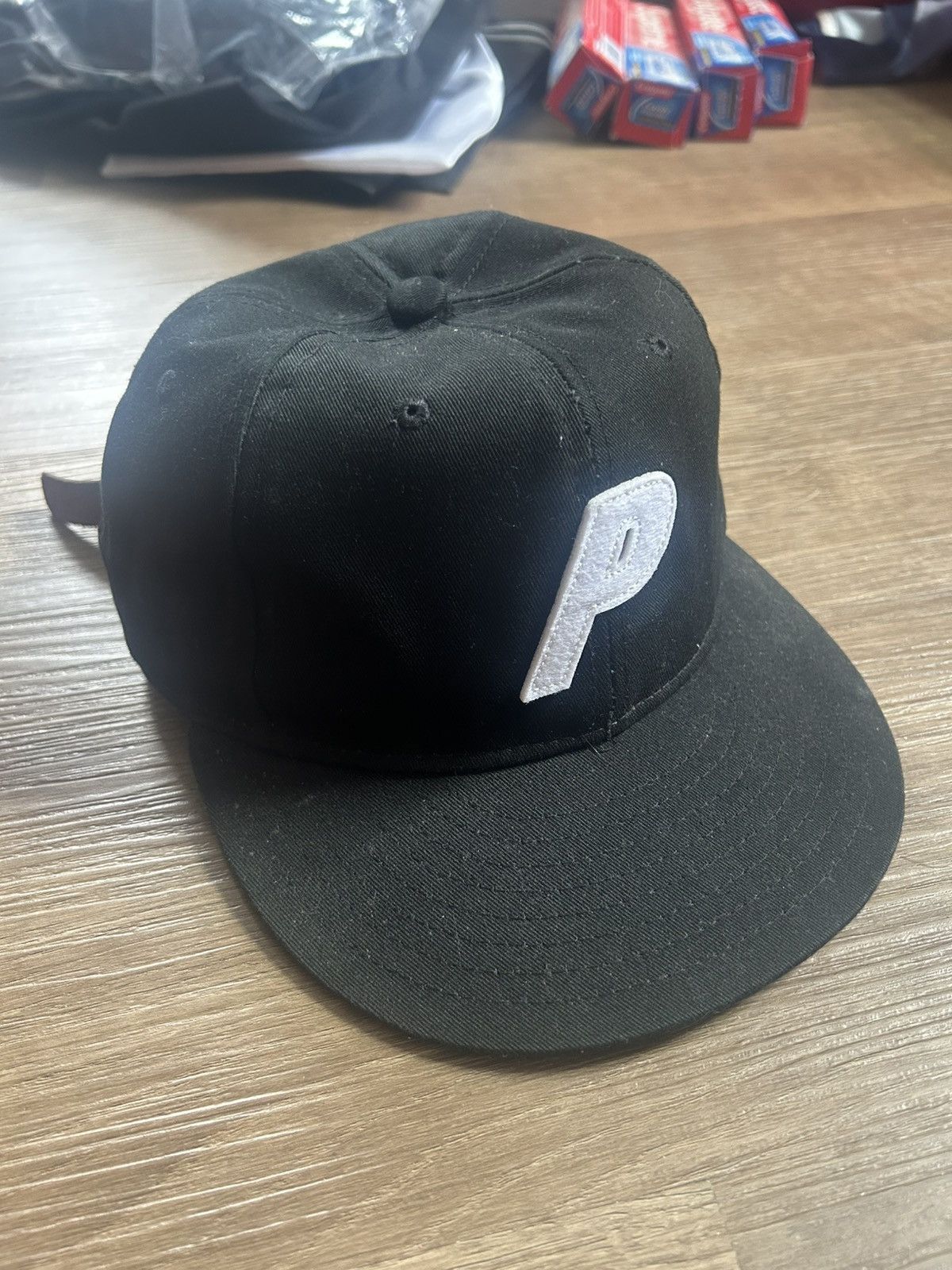 Palace P 6-Panel Logo Cap 'Black' P20H014