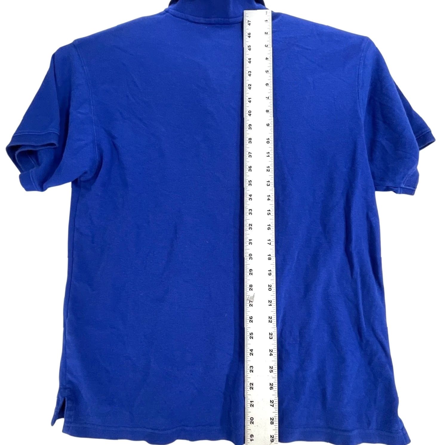 Eddie Bauer VINTAGE Eddie Bauer Polo Shirt Mens L Blue 100% Cotton Short Sleeve Preppy Golf Shirt Regular Fit Mens Size US L / EU 52-54 / 3 - 3 Thumbnail