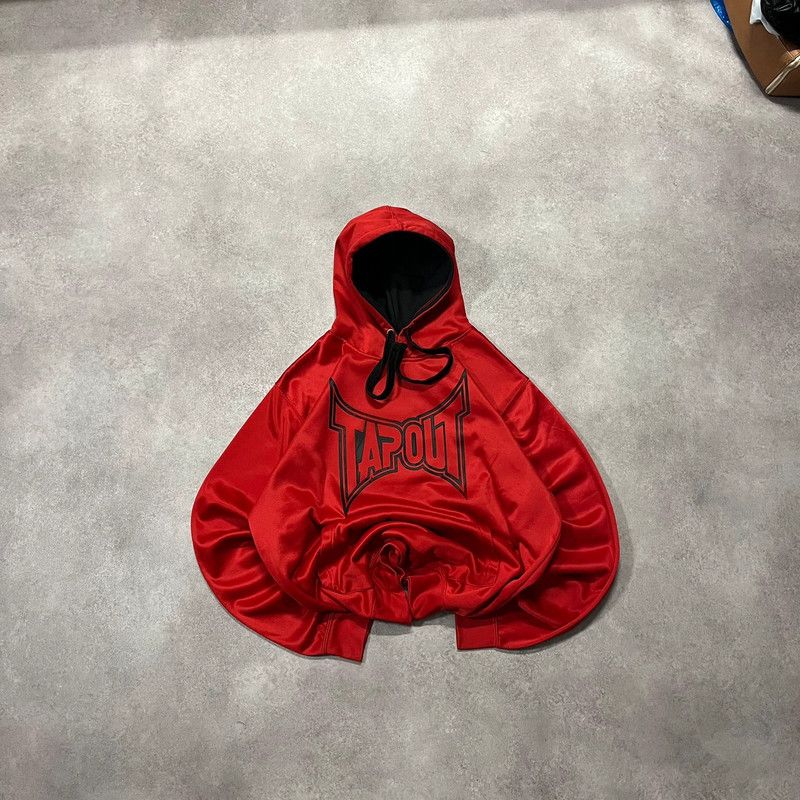 JNCO Vintage Tapout Spellout Hoodie Rap Y2K Retro 90s Baggy Style Size US M / EU 48-50 / 2 - 1 Thumbnail