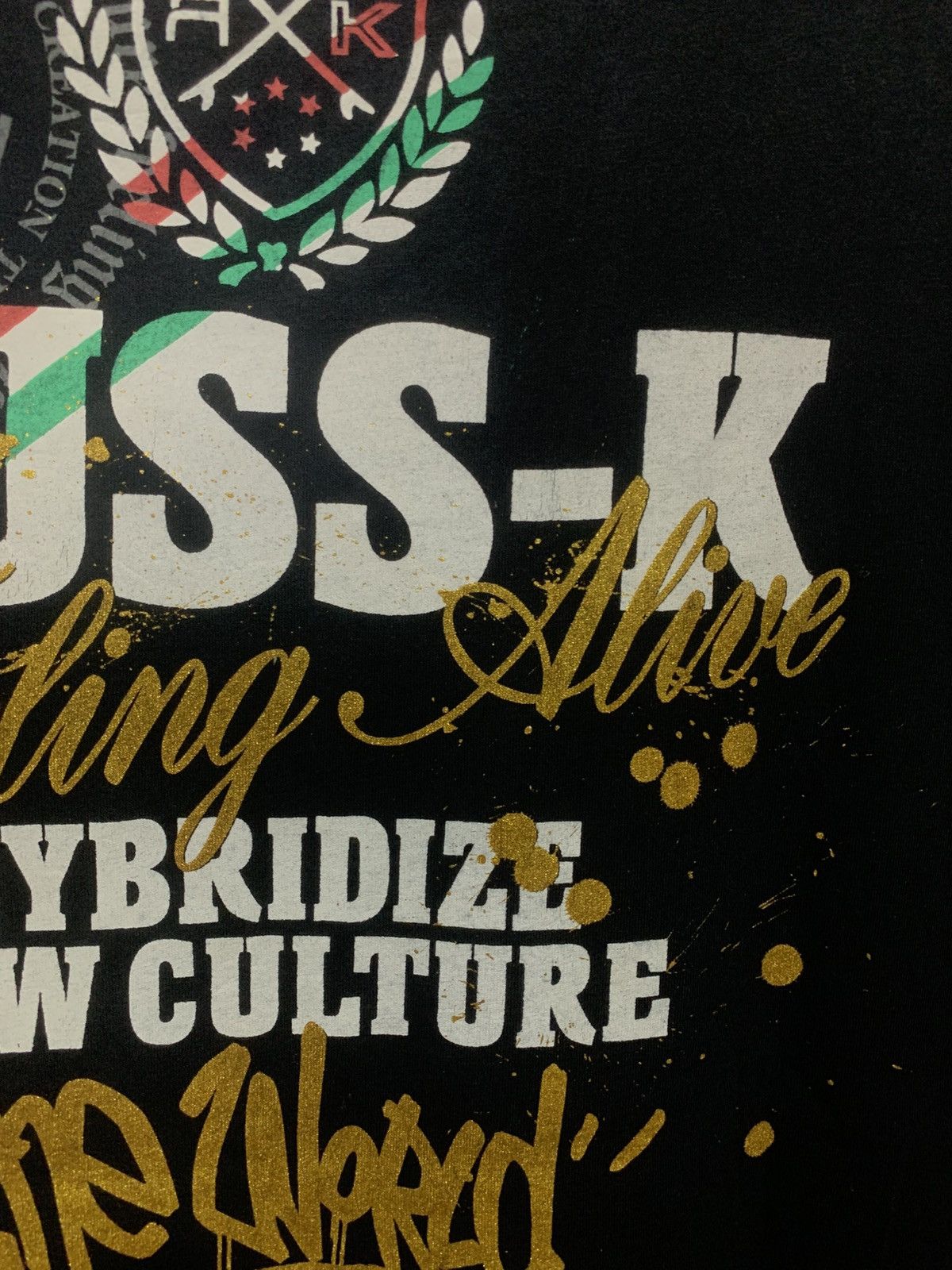 Hysteric Glamour × Supreme Japanese Double Layer Poem Rusk-k LongSleeve Tee Shirt Size US XL / EU 56 / 4 - 18 Thumbnail