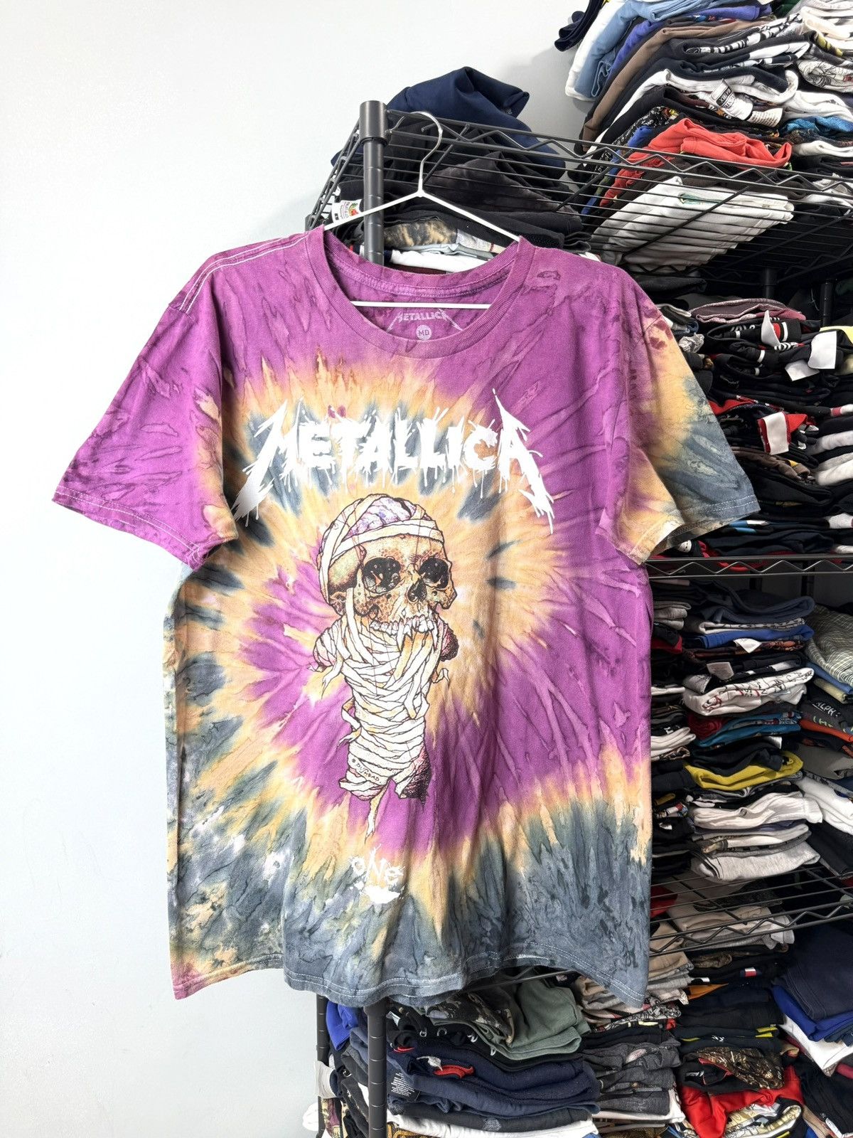 Metallica Rare! Vintage 2000’s Metallica Skull Band T Shirt Size US M / EU 48-50 / 2 - 1 Thumbnail