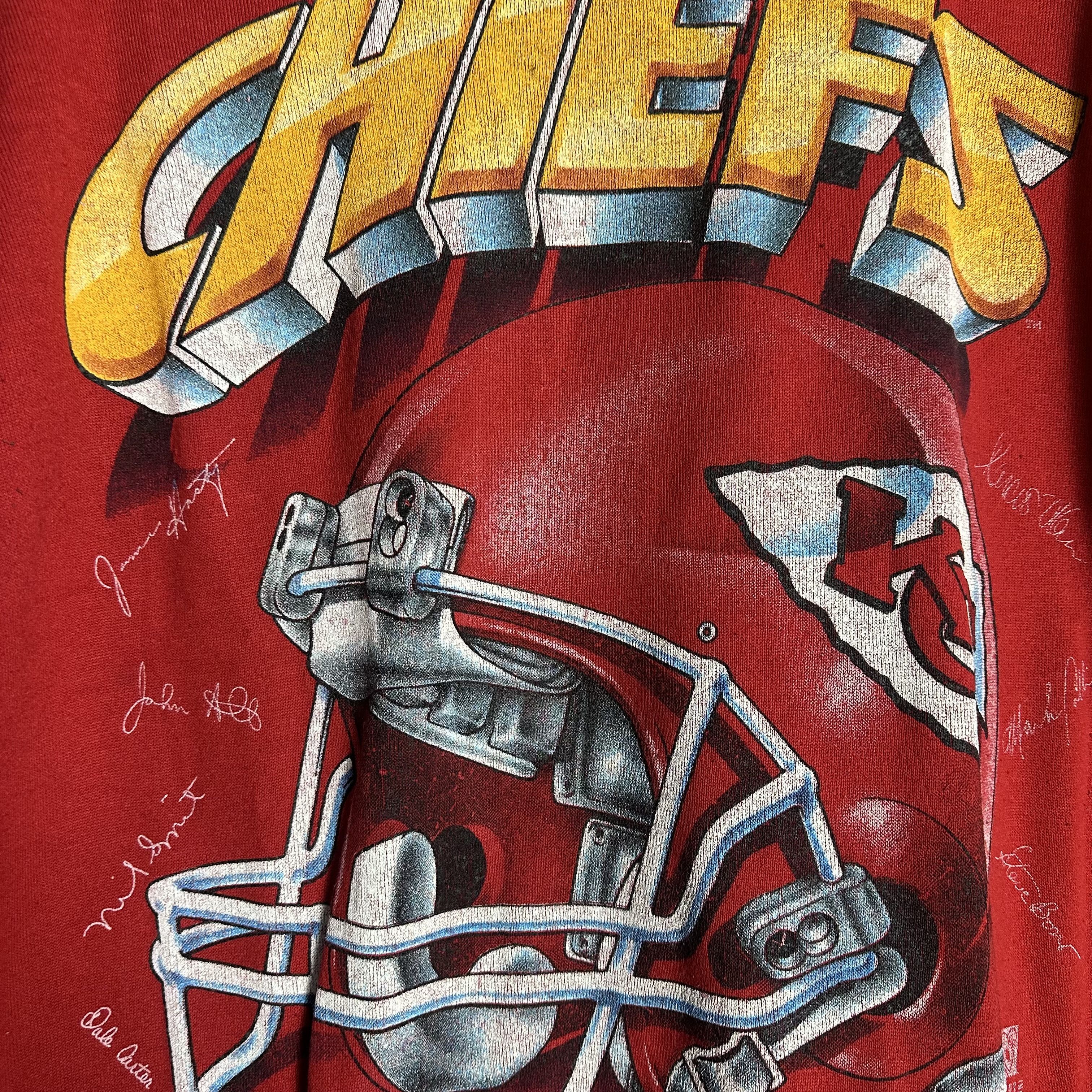 NFL 🔥RARE🔥Vintage Kansas City Chiefs NFL OVP Sweatshirt Size US XL / EU 56 / 4 - 3 Thumbnail