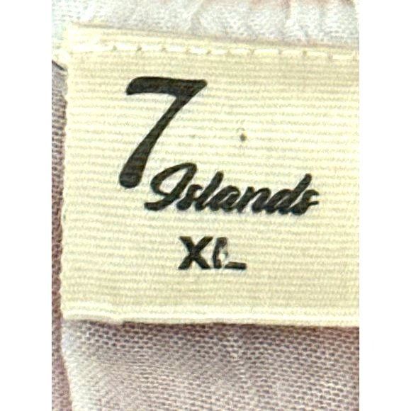 Other 7 Islands XL Dip Dye Red White Rayon Tunic Dress India Boho Size XL / US 12-14 / IT 48-50 - 12 Thumbnail