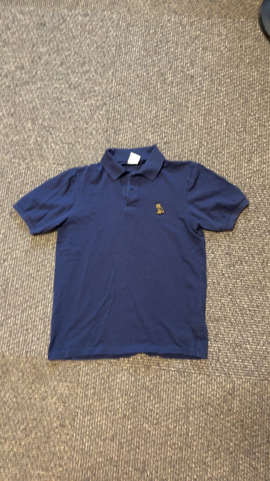 image of Octobers Very Own Ovo Essentials Polo - Navy, Men's (Size Small)