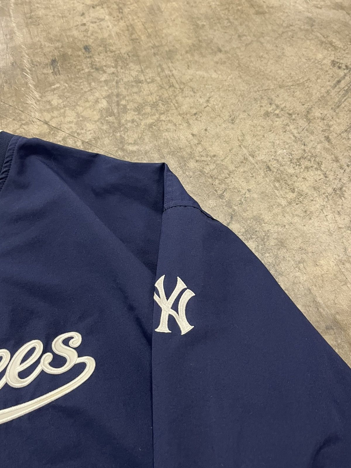 Vintage Yankees vintage Nike center swoosh pullover rare hype Size US XL / EU 56 / 4 - 6 Thumbnail