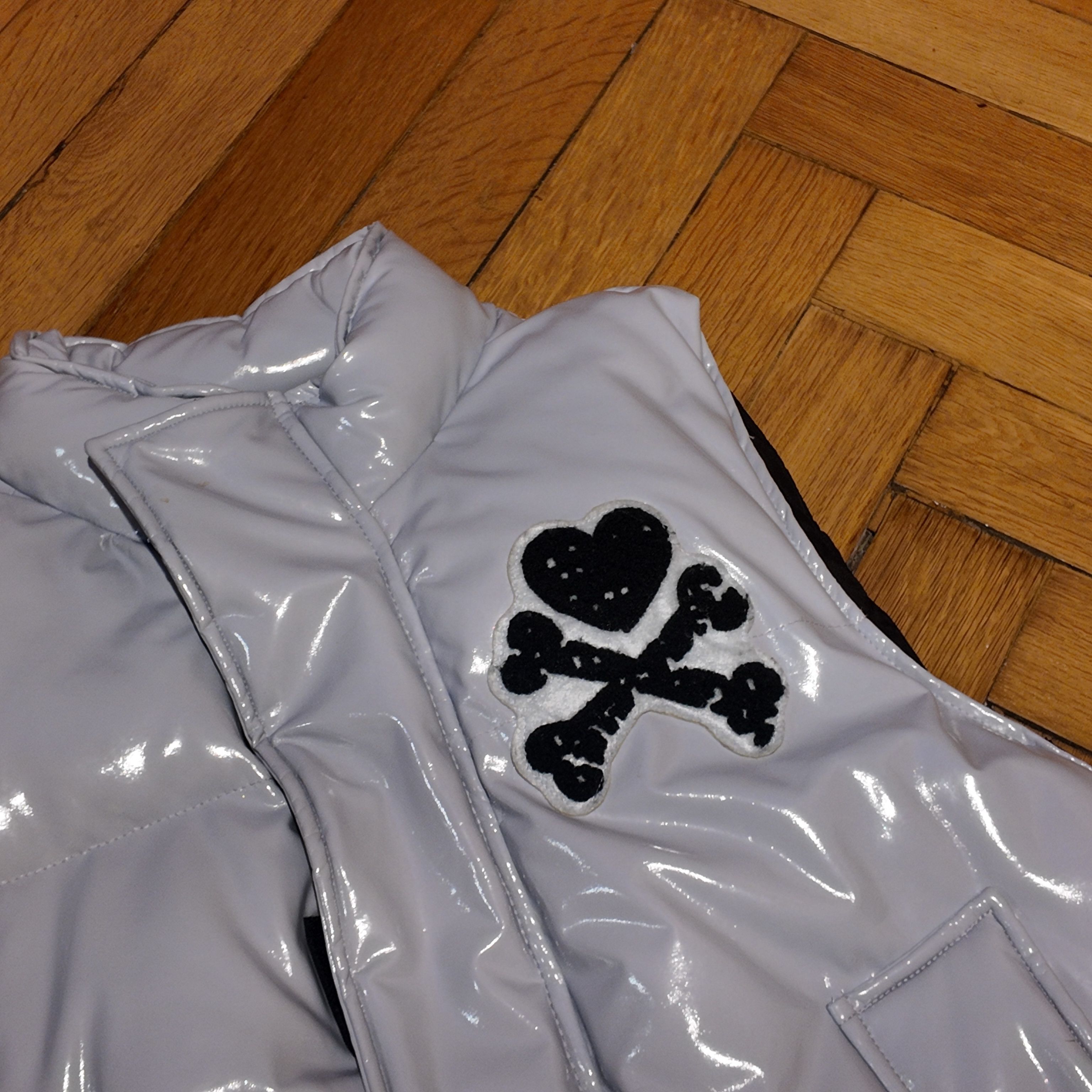 Racer Worldwide Racer Worldwide Glossy Patent Puffer Vest L Size US L / EU 52-54 / 3 - 2 Thumbnail