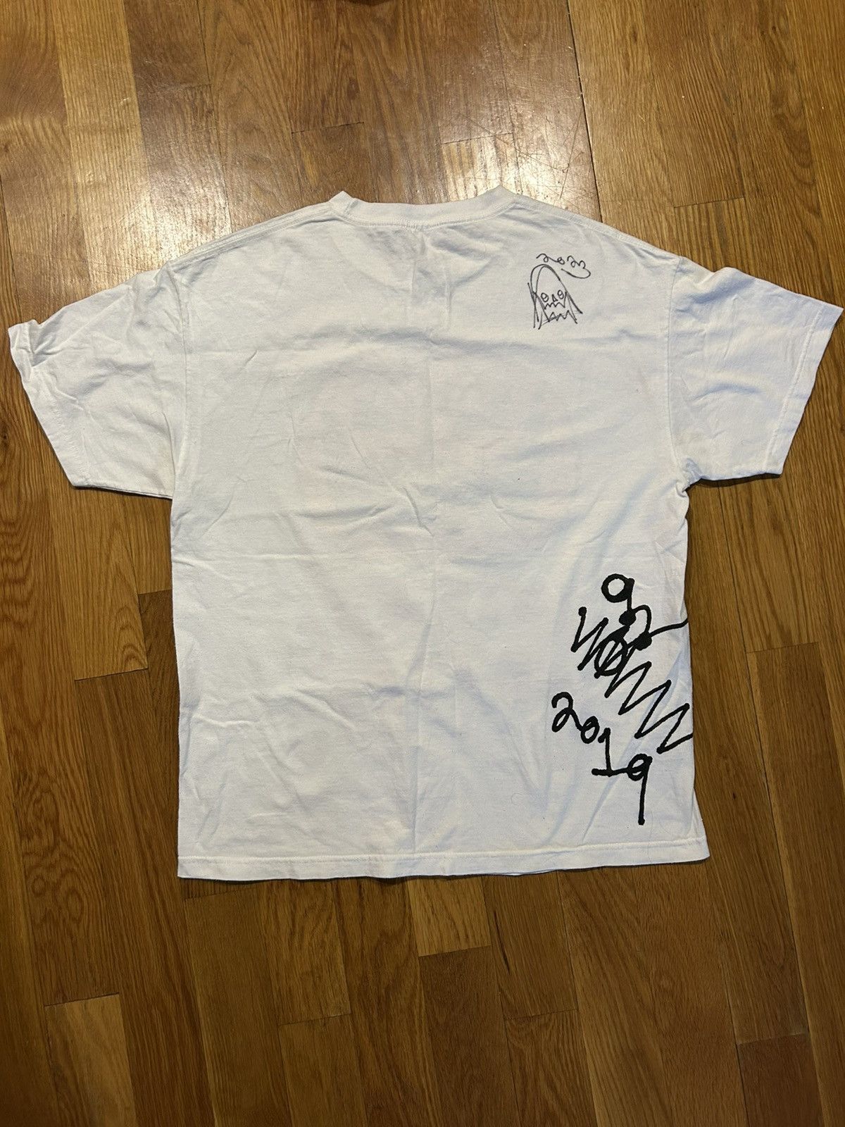 Asspizza Asspizza 2019 Pumpkin “Nothing Matters Tee” | SIGNED Size US XL / EU 56 / 4 - 2 Thumbnail