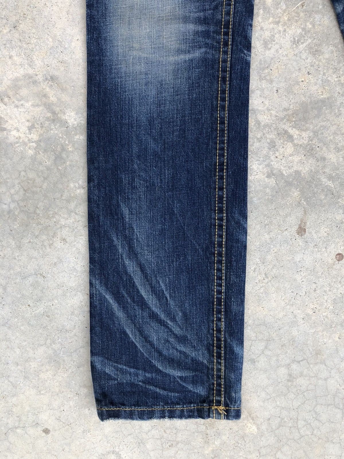 Japanese Brand Yoshitomo Nara Lolita Distressed Jeans Punk Style Blue Size US 31 - 6 Thumbnail