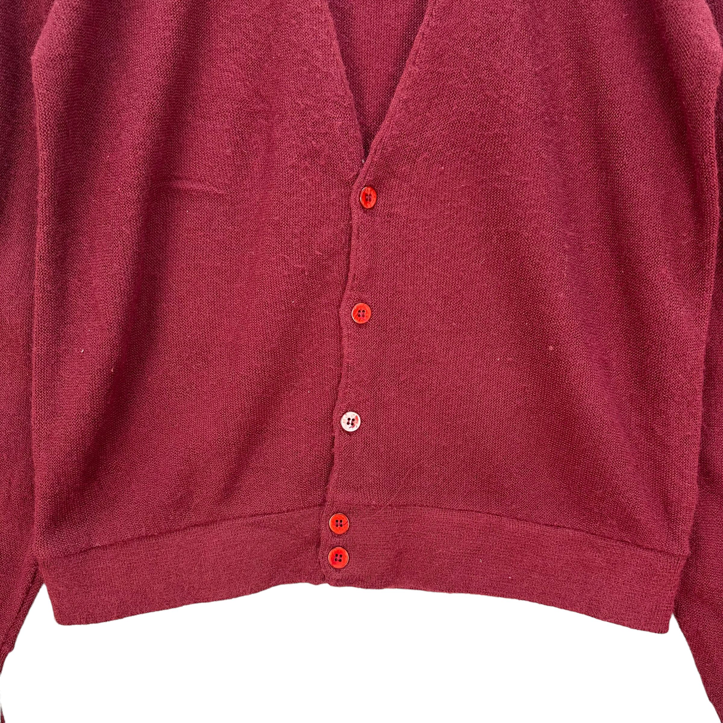 Christian Dior Monsieur VINTAGE 80's CHRISTIAN DIOR MADE IN USA CARDIGAN #8474-010 Size US L / EU 52-54 / 3 - 4 Thumbnail