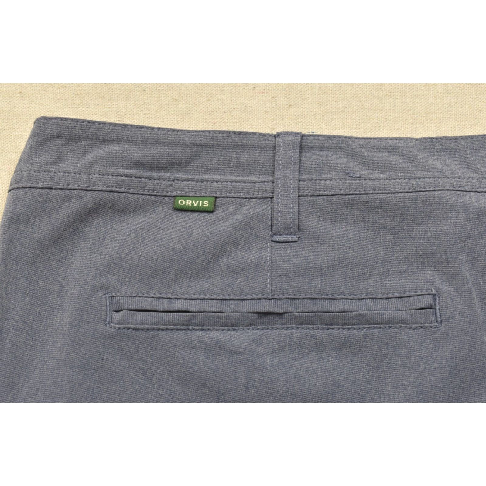 Orvis Orvis Men's 40 Blue Tech Shorts Stretch Performance Hybrid Casual Outdoor Shirt/Shorts? Size US 40 / EU 56 - 5 Thumbnail