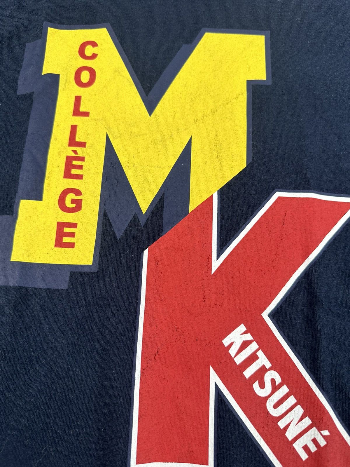 Maison Kitsune Maison Kitsune Tshirt Big Logo Size US M / EU 48-50 / 2 - 4 Thumbnail