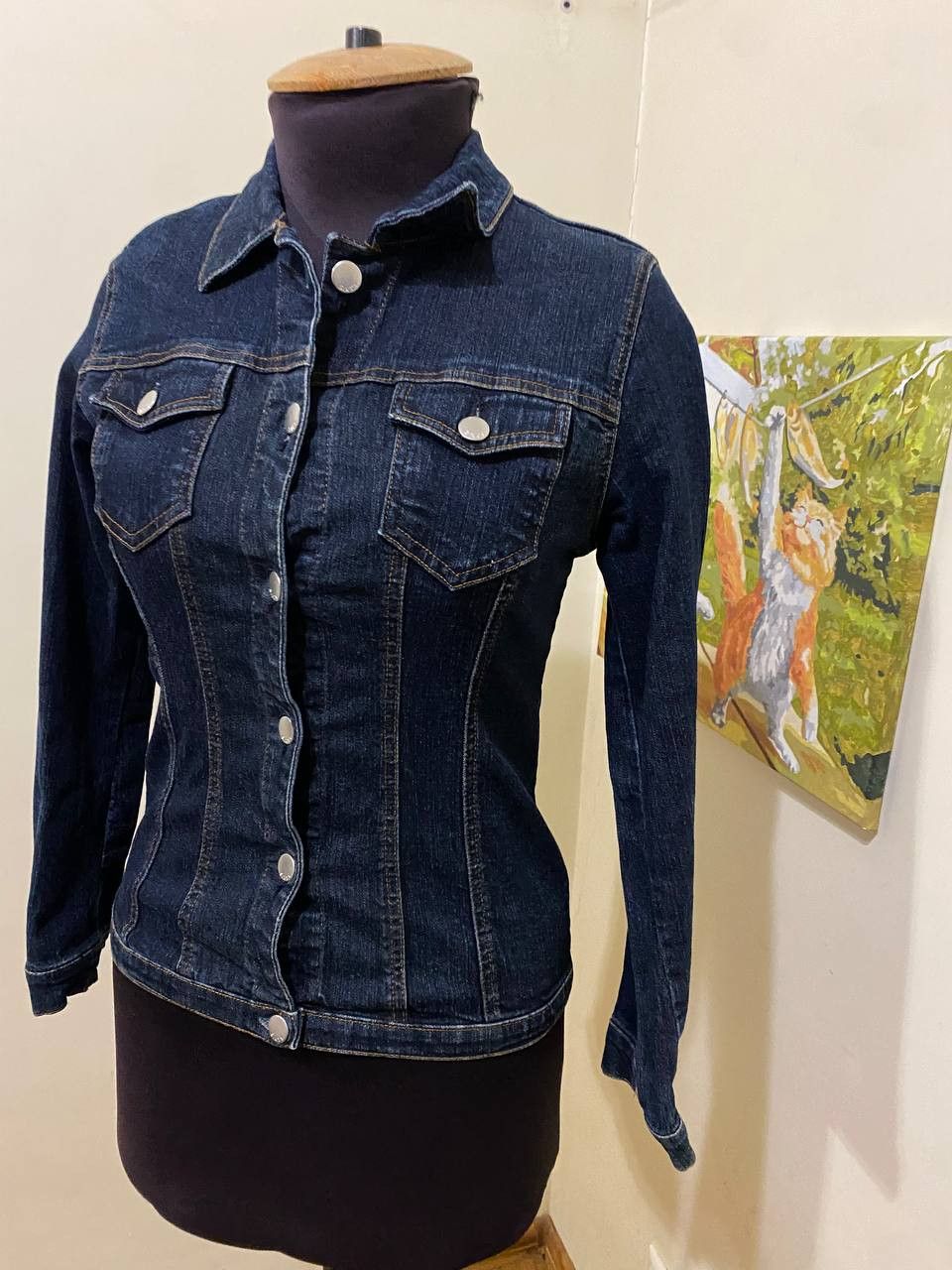 Miss Sixty Miss Sixty Denim Jacket Women`s Size S Size S / US 4 / IT 40 - 2 Thumbnail
