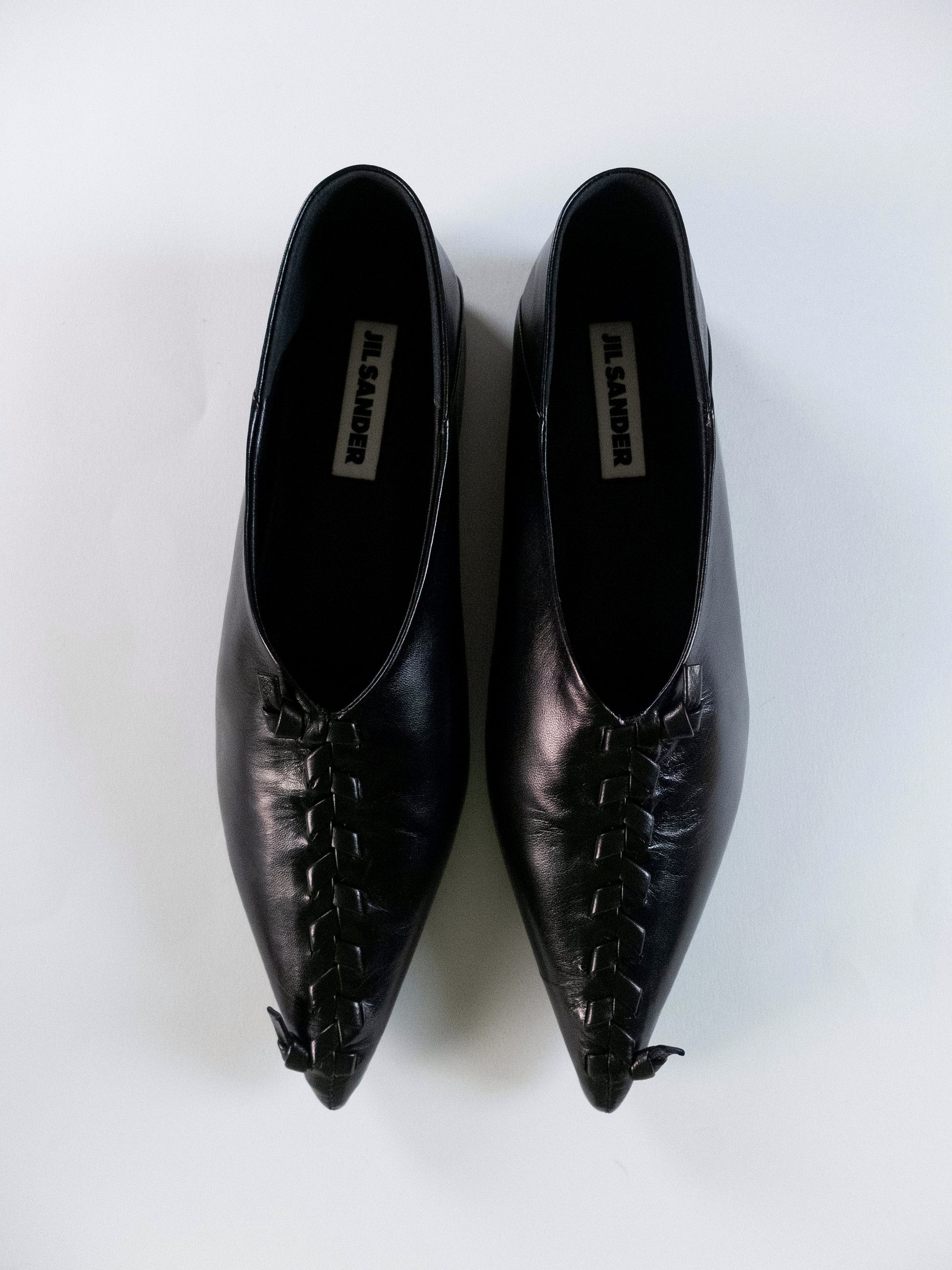 Jil Sander JIL SANDER black knot detailing soft ballerina shoes 8 38 Size US 8 / IT 38 - 4 Thumbnail