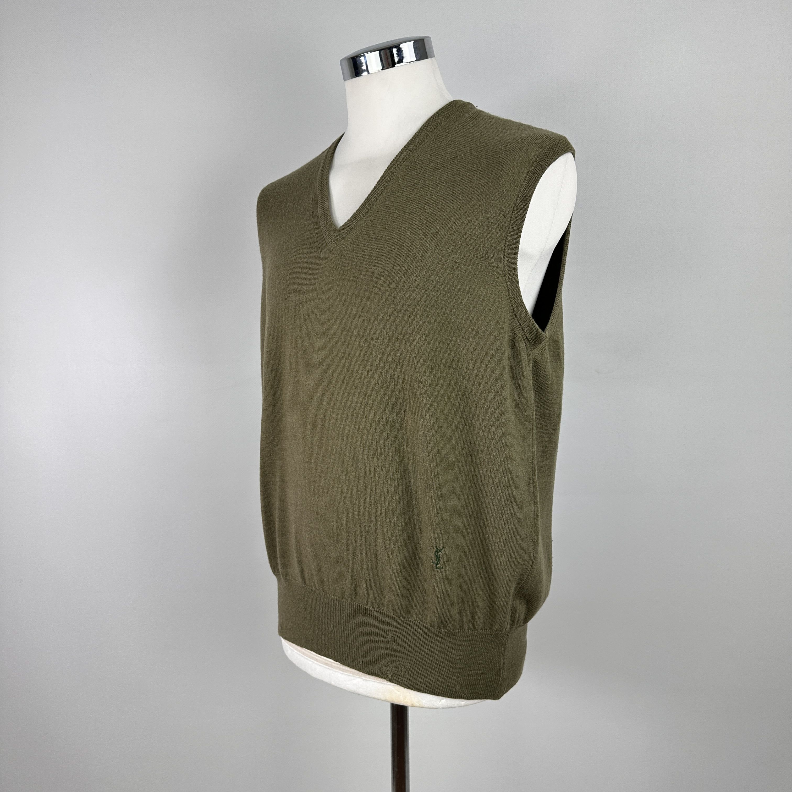 Yves Saint Laurent Gilet Yves Saint Laurent logo fianco – 5 Size US XXL / EU 58 / 5 - 5 Thumbnail