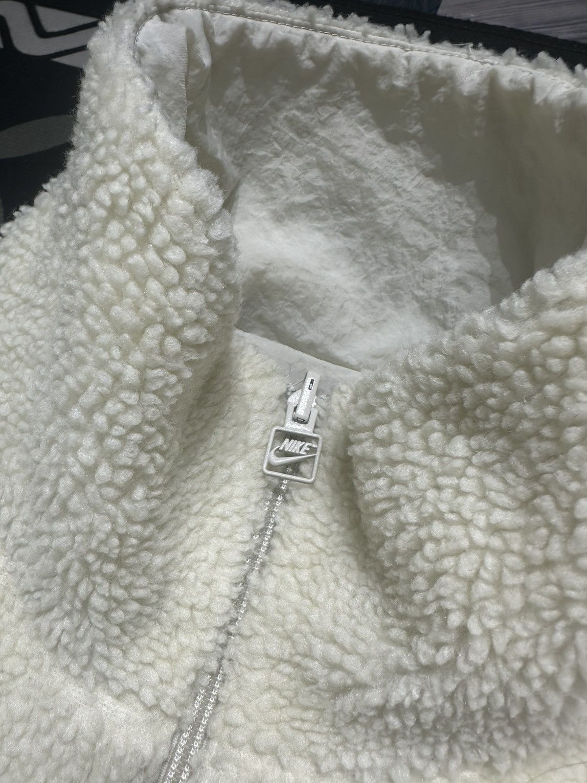 Nike Nike Reversible Sherpa Jacket Size US XS / EU 42 / 0 - 3 Thumbnail
