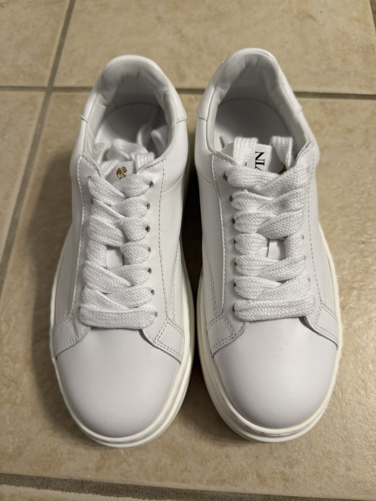 Lanvin Lambin DDB0 Platform Sneakers Size US 5 / IT 35 - 2 Thumbnail