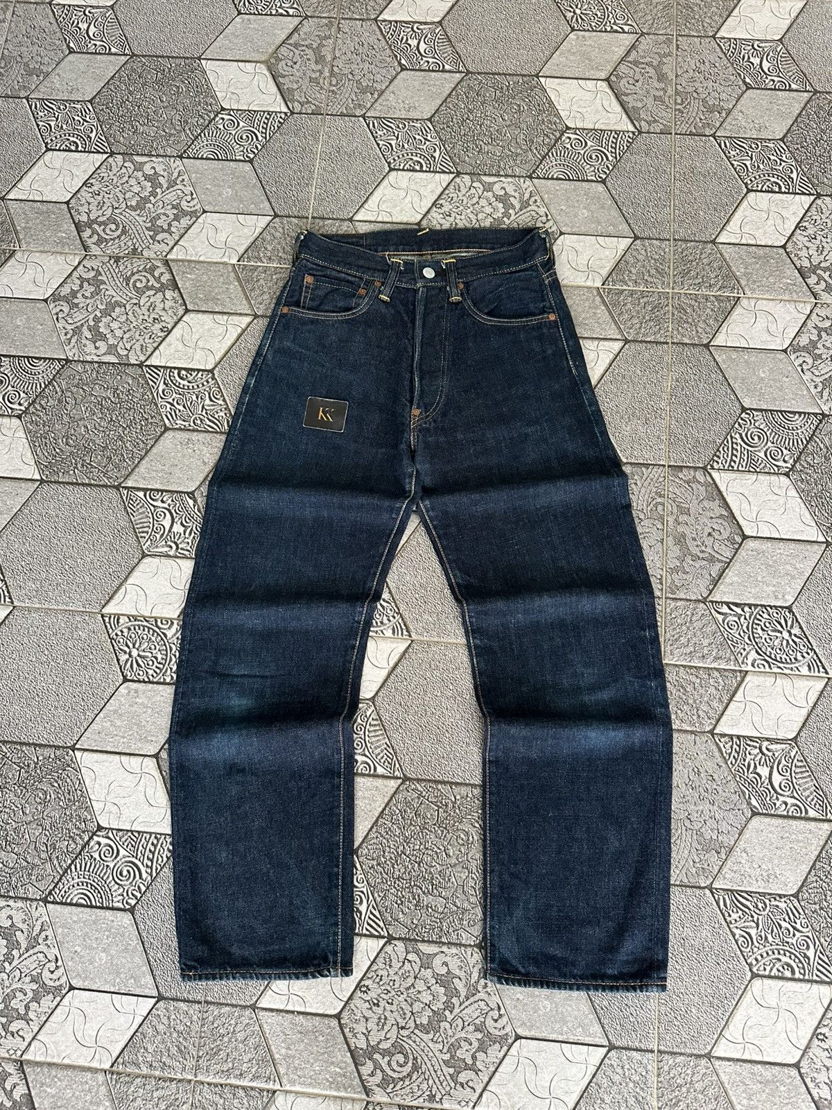 Evisu EVISU NO 2 LOT 2001 PINK SEAGULL SELVEDGE DENIM Size US 27 - 4 Thumbnail