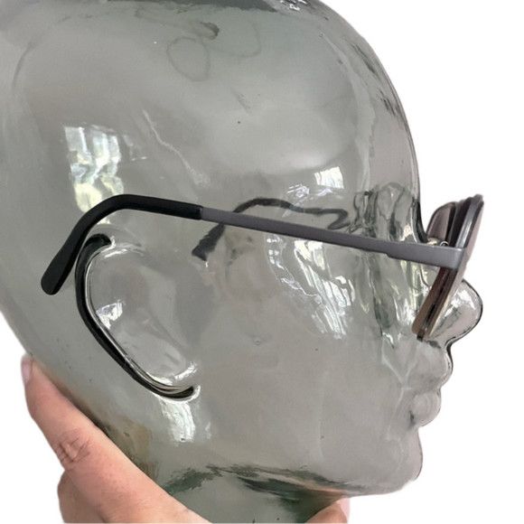 Silhouette × Vintage Vintage Rectangular Aviator Glasses Frames - 56mm, Unisex Size ONE SIZE - 5 Thumbnail