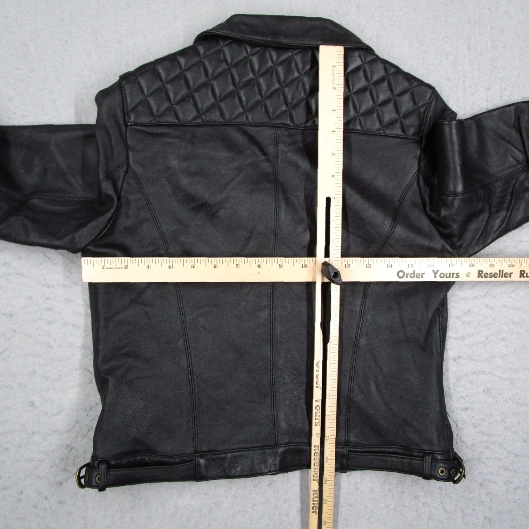 Alpinestars Alpinestars by Denise Focil Black Leather Moto Jacket Silk Lining Womens Medium Size M / US 6-8 / IT 42-44 - 4 Thumbnail