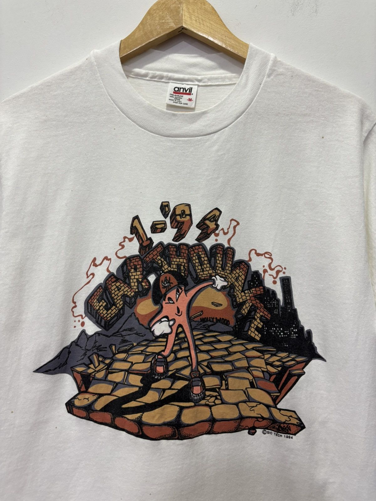 Vintage Vintage 90’s Sid Tech Tshirt Size US M / EU 48-50 / 2 - 3 Thumbnail