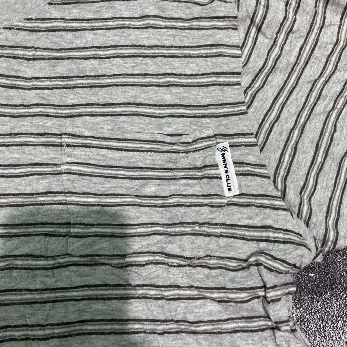 Y's for Men Vintage Y’s For Men Yohji Yamamoto Stripe Pocket Tee Size US L / EU 52-54 / 3 - 3 Thumbnail