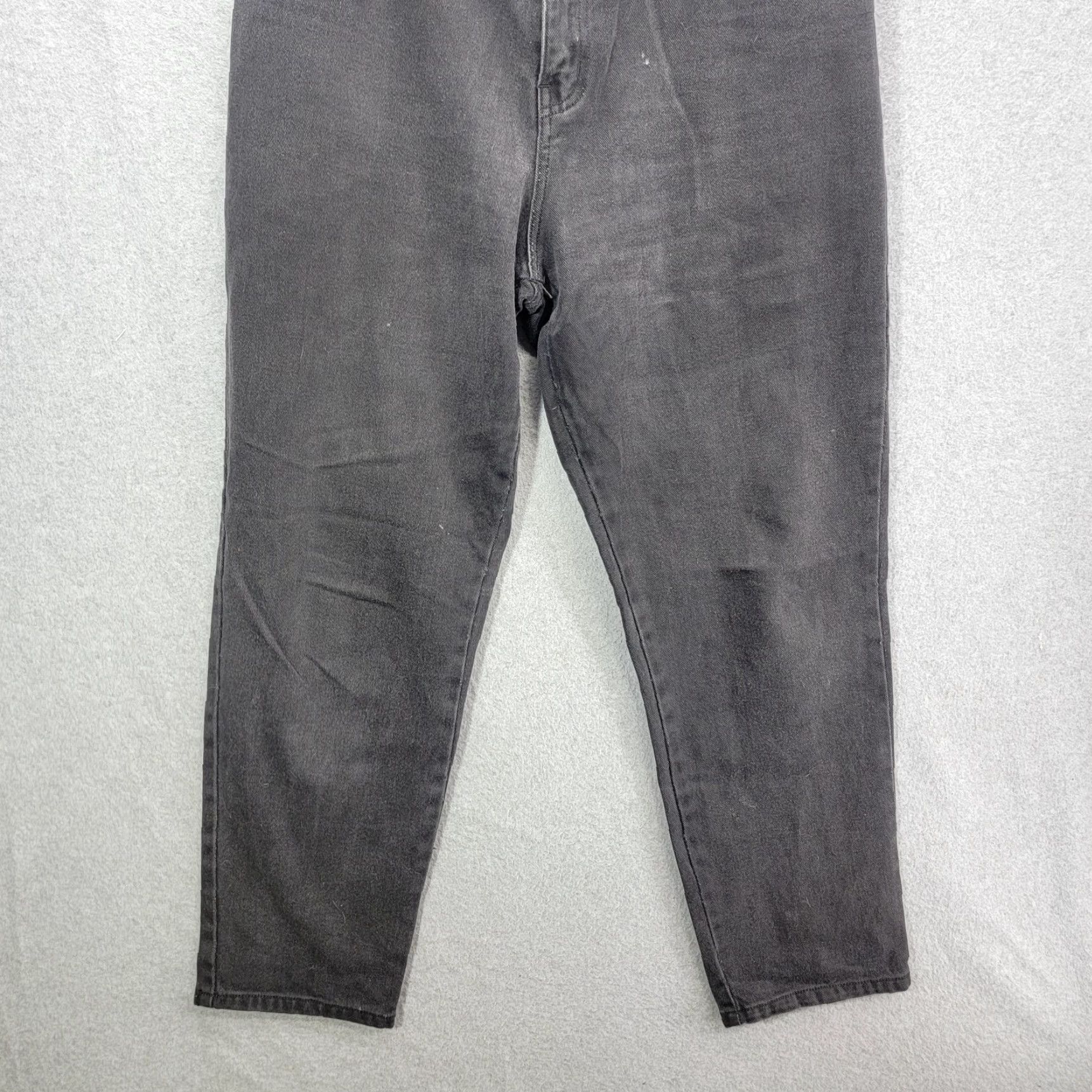 Bill Blass Bill Blass Easy Fit Jeans Womens Size 16 Black mom high rise vintage Pants Size 38" / US 16 / IT 52 - 2 Thumbnail