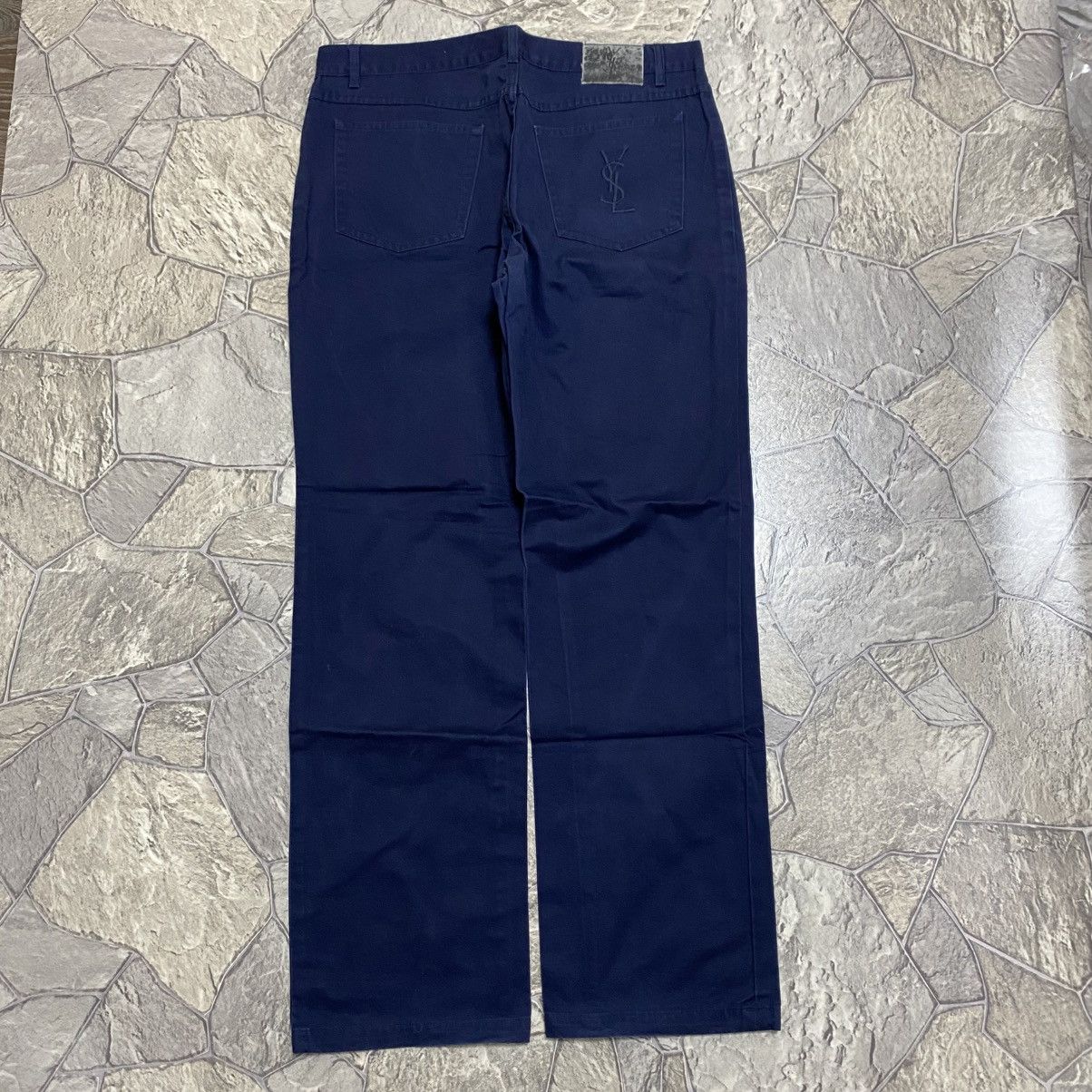 Yves Saint Laurent Vintage Yves Saint Laurent YSL Pants Chino Big Logo Baggy Size US 36 / EU 52 - 1 Thumbnail