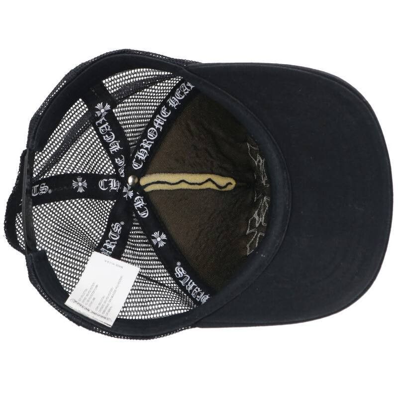 Chrome Hearts CHROME HEARTS Cemetery Leather Patch Trucker Cap Size ONE SIZE - 3 Thumbnail