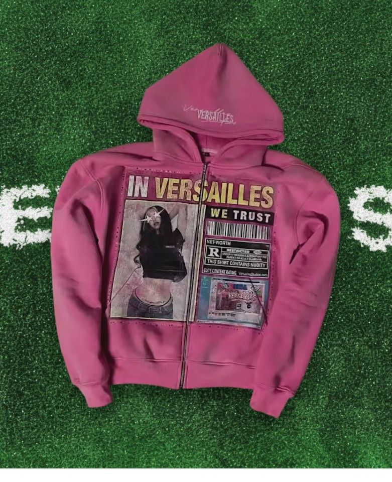 Other Versailles Zip Hoodie – Pink Size US M / EU 48-50 / 2 - 1 Thumbnail