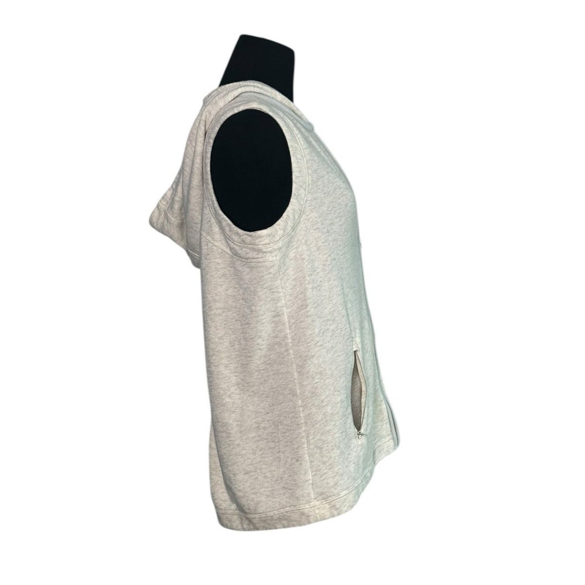 Athleta Athleta heather gray Blissful hoodie Terry Vest size small Size S / US 4 / IT 40 - 11 Thumbnail