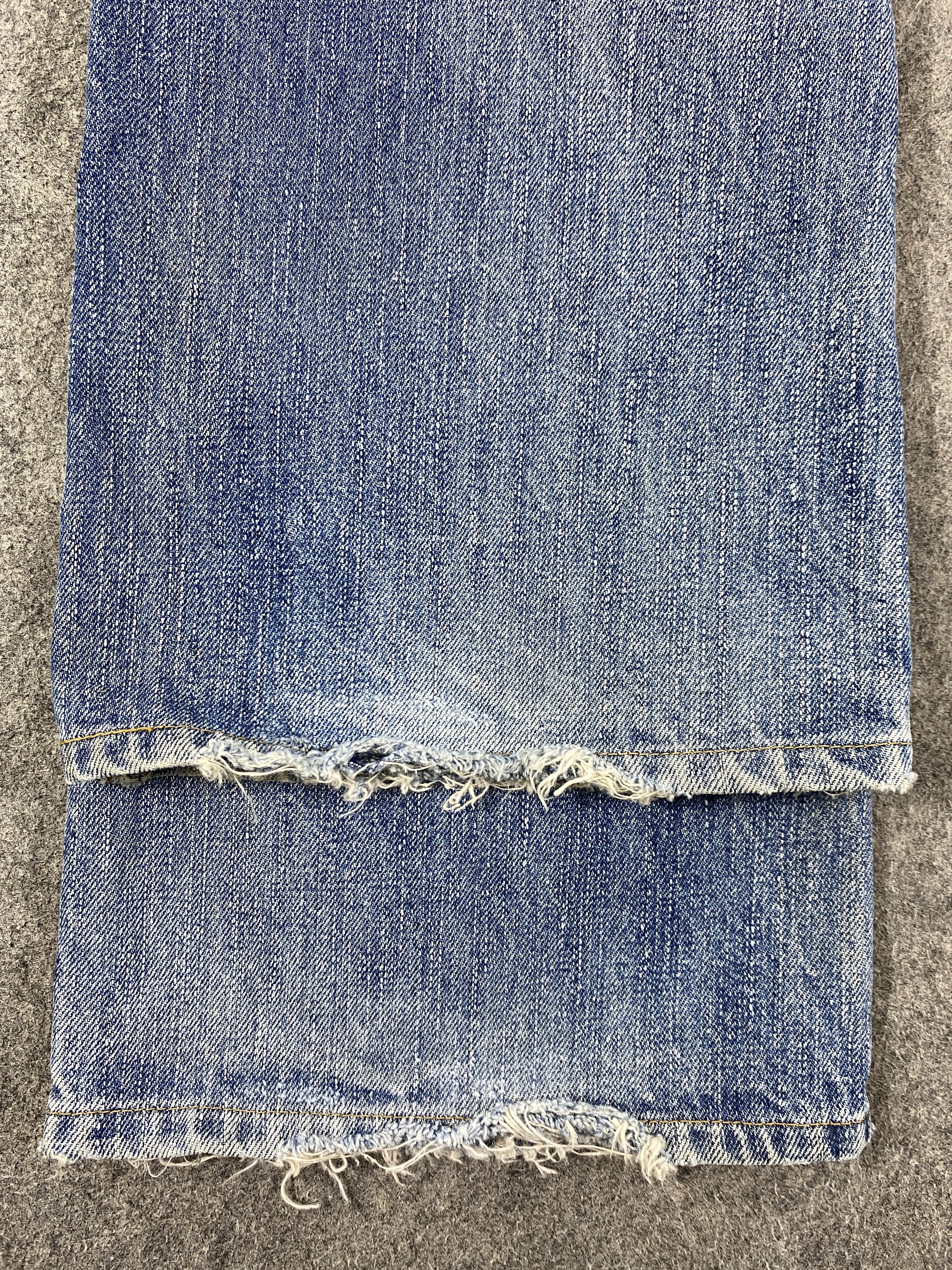 Levi's Faded Blue Vintage Levis 517 Flare Jeans 30x30 - JN3217 Size US 30 / EU 46 - 14 Thumbnail