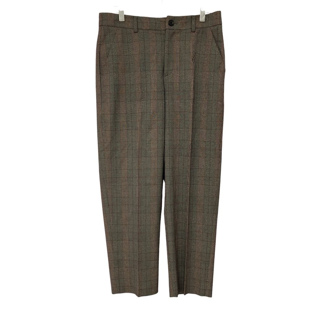 Other ANAYI Glen Check Wool Trousers Textile Pants DUTY FREE for USA