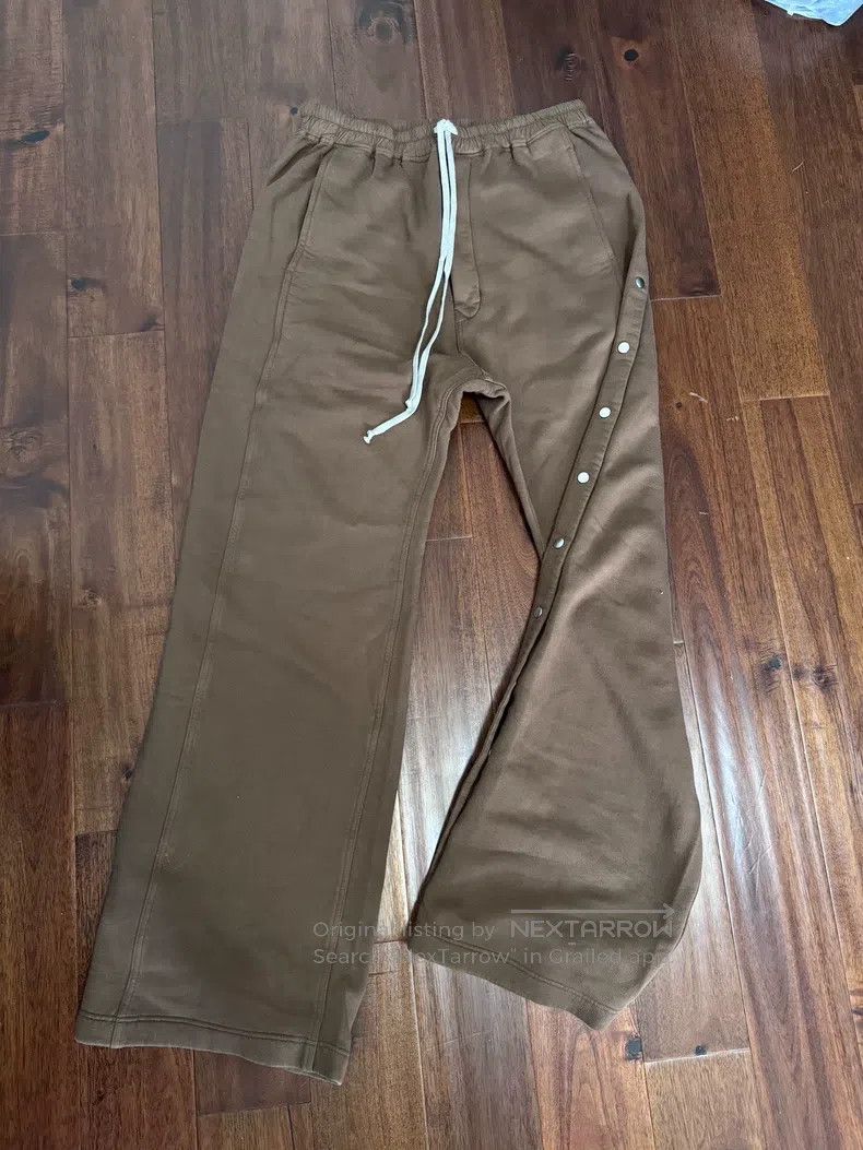 Rick Owens RICK OWENS Thick Cotton Button Pants Size US 28 / EU 44 - 1 Thumbnail