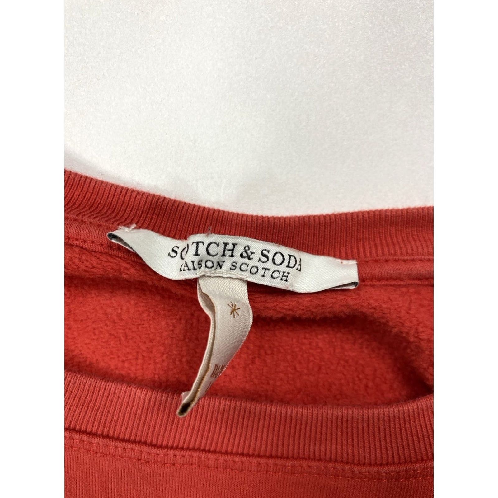 Scotch & Soda SCOTCH & SODA Crewneck Sweatshirt Women XS Red Logo Graphic Size XS / US 0-2 / IT 36-38 - 5 Thumbnail