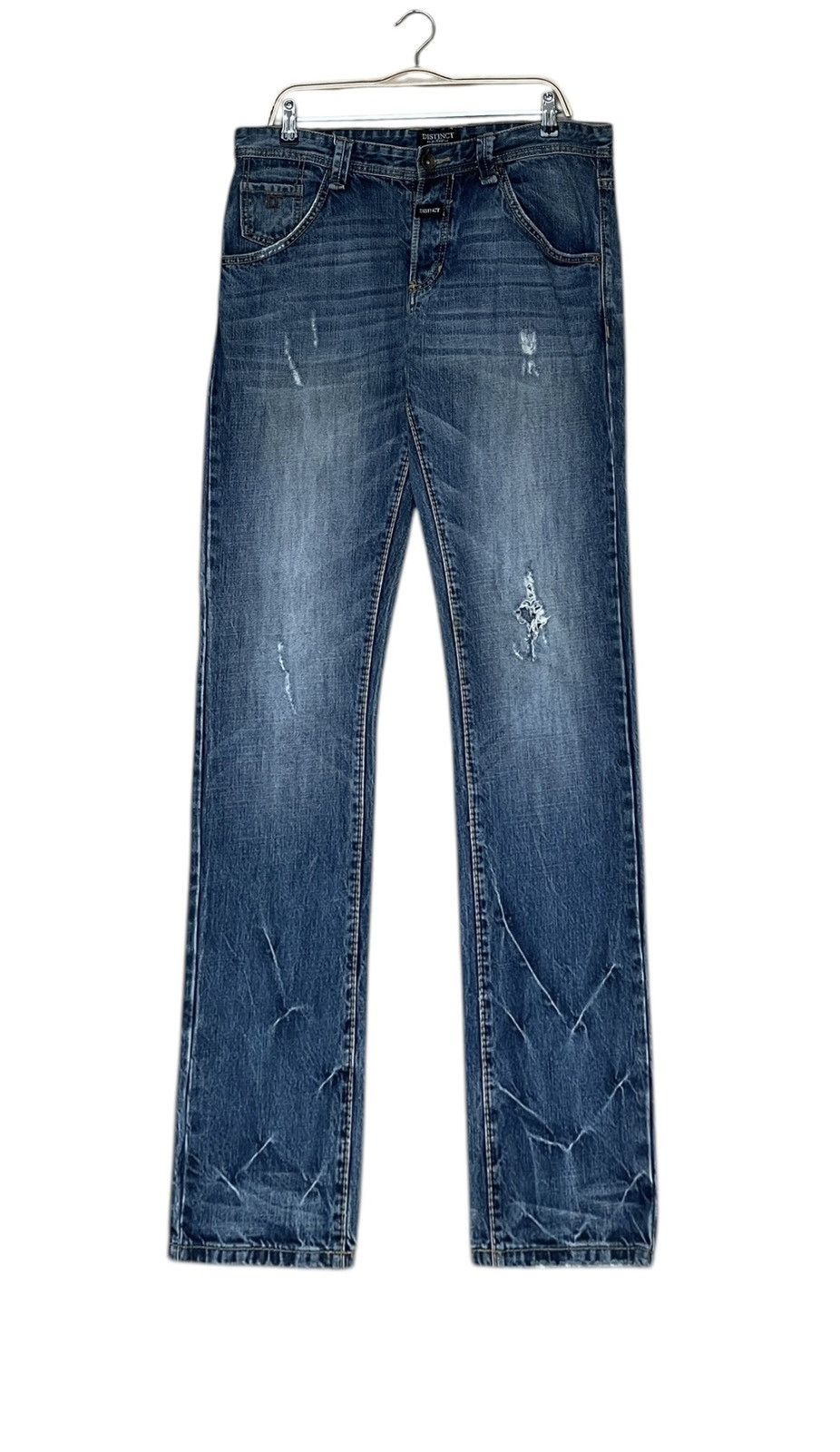 If Six Was Nine Vintage Japanese Brand Distinct Jeans 2000s Size US 44 / EU 60 - 1 Thumbnail