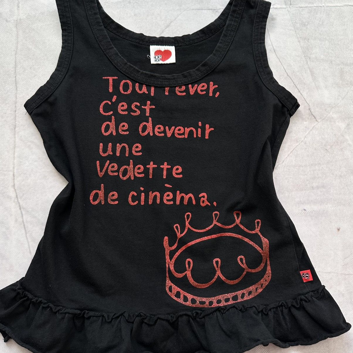 Hysteric Glamour Y2K France Hysteric Glamour Vibe Tank Top Skirt Cop Copine Size S / US 4 / IT 40 - 2 Thumbnail