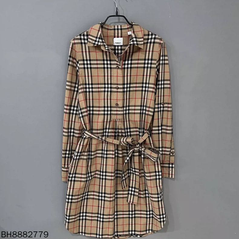 Burberry Burberry Classic Check Shirt Dress-yf Size US 30 / EU 46 - 1 Thumbnail