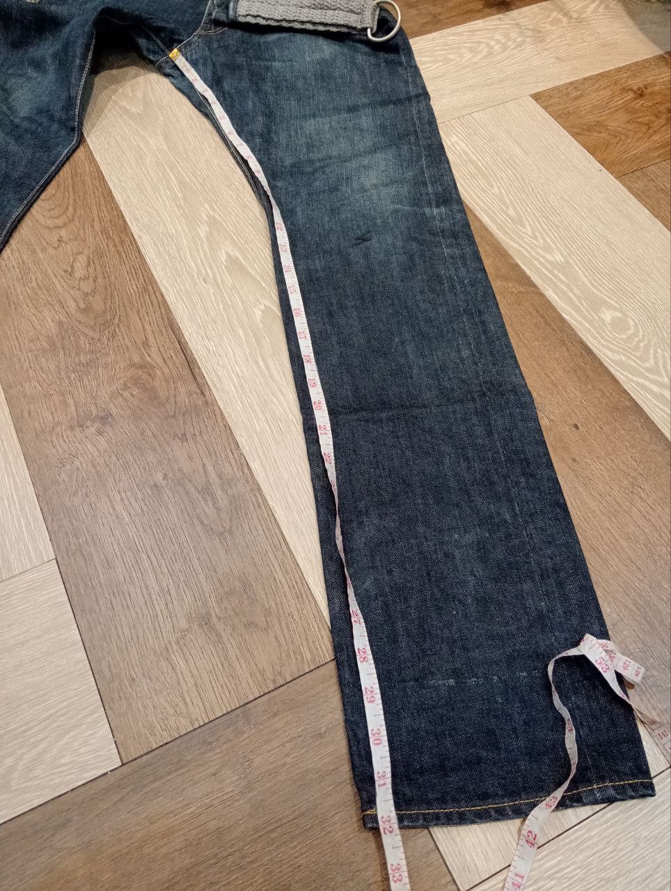 Undercover UNDERCOVERISM FOR REBELS FRINGE SELVEDGE DENIM PANTS Size US 32 / EU 48 - 17 Thumbnail