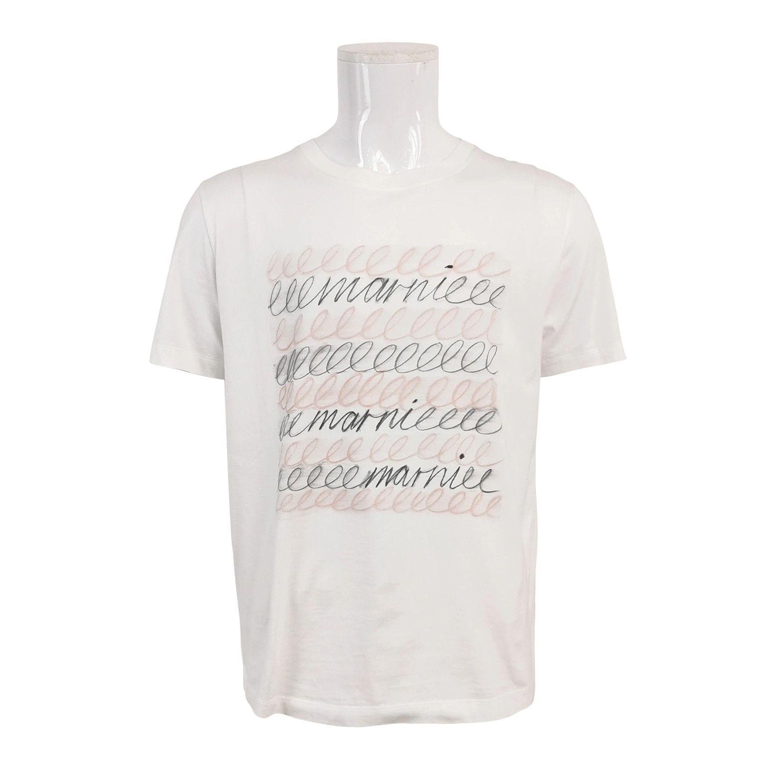 Marni Marni Script Logo Printed T-Shirt IT 46 Size L / US 10 / IT 46 - 1 Thumbnail