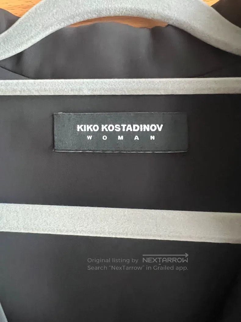 Kiko Kostadinov Kiko Kostadinov Ribbon tie blazer Size 40L - 2 Thumbnail
