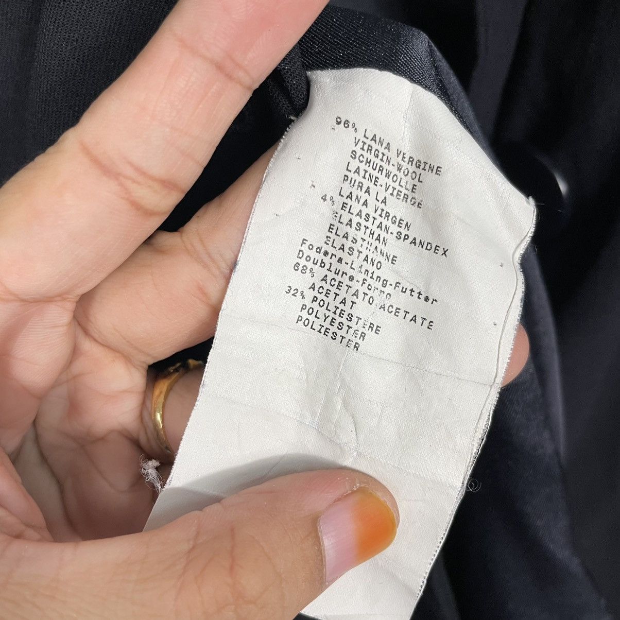 Armani Collezioni Armani Collezioni Women Wool Jacket Size XS / US 0-2 / IT 36-38 - 17 Thumbnail