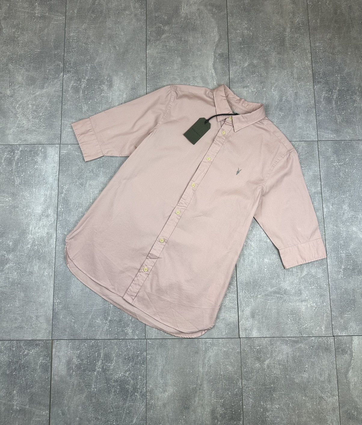 Allsaints New Allsaints Japanese Pink Shirt Button Up Size US M / EU 48-50 / 2 - 2 Thumbnail