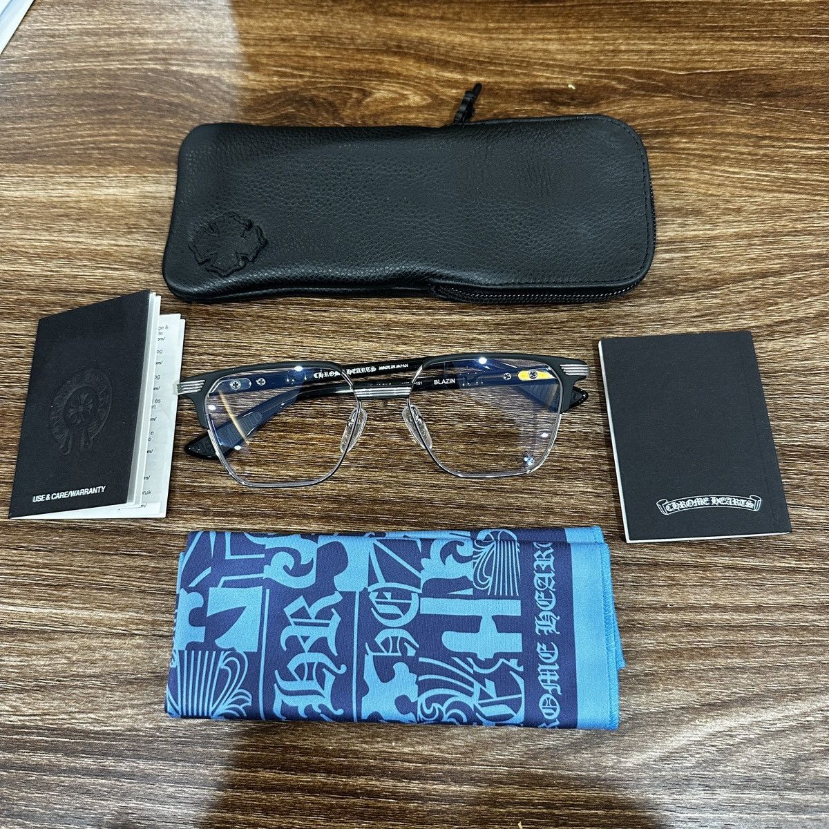 Chrome Hearts CHROME HEARTS BLAZIN EYEGLASSES Size ONE SIZE - 2 Thumbnail