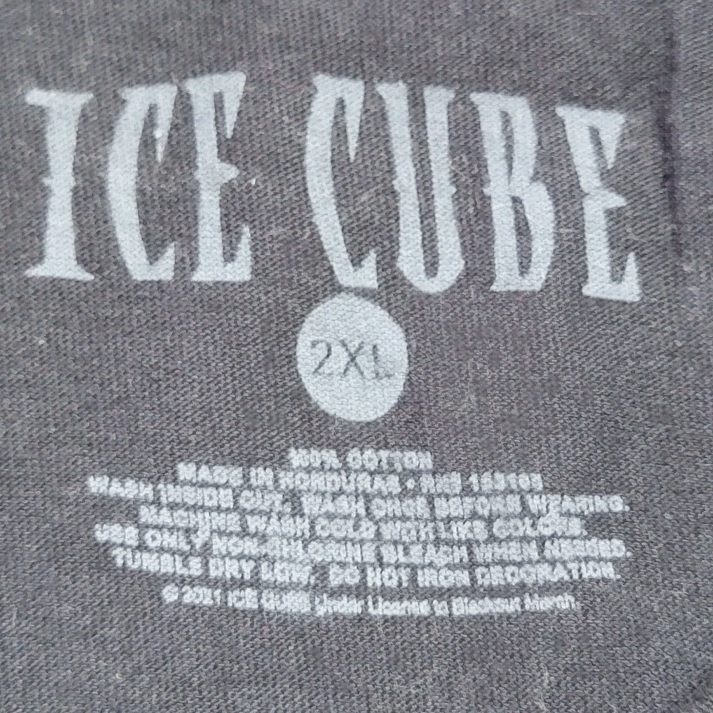 Other Ice Cube Graphic SS Black Unisex Tee - Size 2XL Size US XXL / EU 58 / 5 - 4 Thumbnail