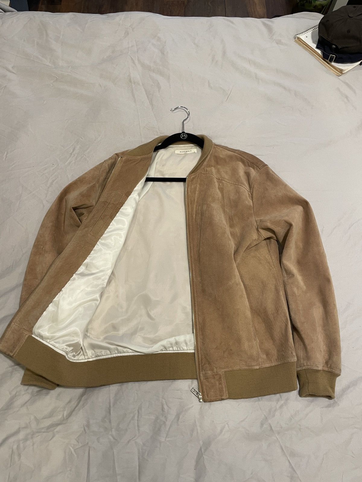 Other Assembly Suede bomber jacket Size US M / EU 48-50 / 2 - 2 Thumbnail