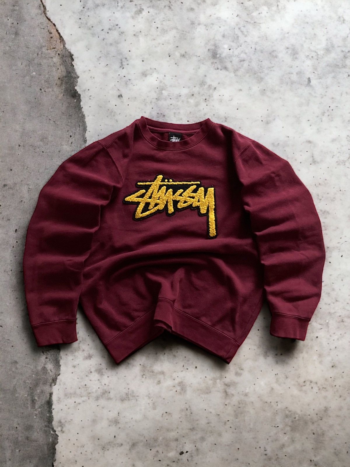 Stussy × Vintage RARE Stussy Big logo crewneck sweatshirt M Vintage y2k Size US M / EU 48-50 / 2 - 1 Thumbnail