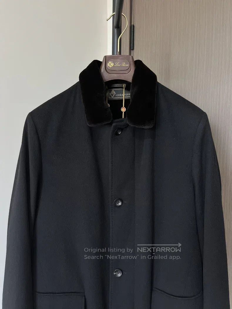 Loro Piana Loro Piana Lama fur coat with mink lining and detachable m Size US S / EU 44-46 / 1 - 2 Thumbnail
