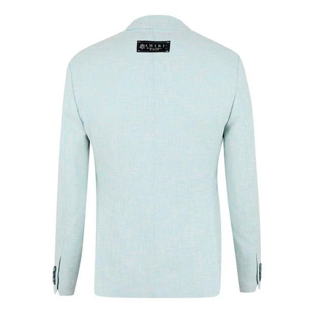 Amiri o1y0525 Blazer in Sky Blue Size US L / EU 52-54 / 3 - 2 Thumbnail